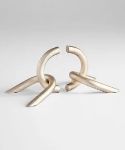 Cyan Design Goldie Locks Bookends - Silver