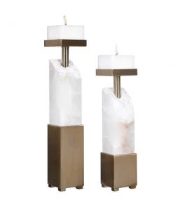 Uttermost Ebena Candleholders - Set Of 2 What's New