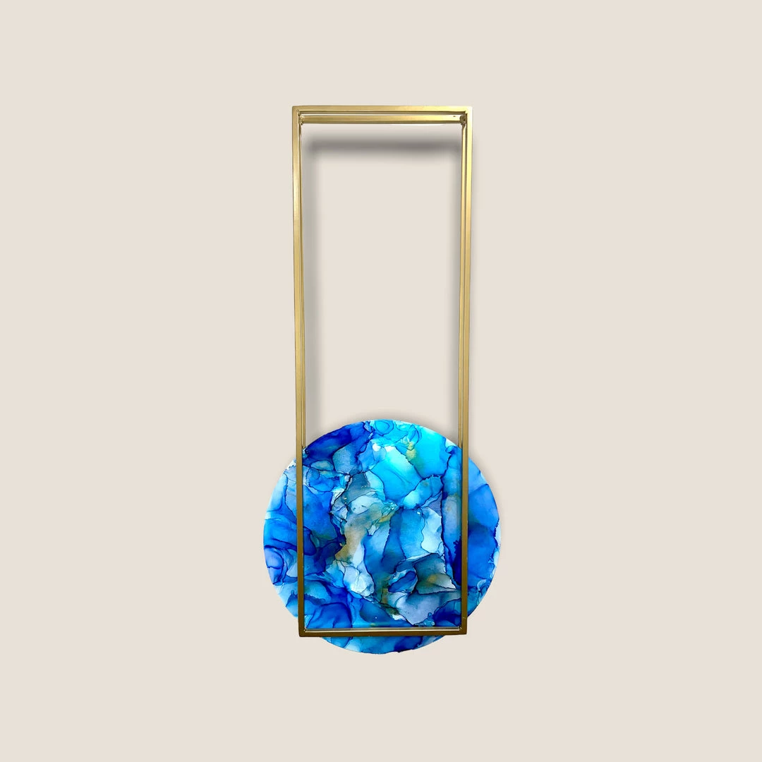 Kelly Gowan Original Art The Heart Of The Ocean - 20"W X 45"H 2 Kelly Gowan Original Art The Heart Of The Ocean - 20"W X 45"H