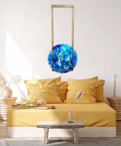 Kelly Gowan Original Art The Heart Of The Ocean - 20"W X 45"H