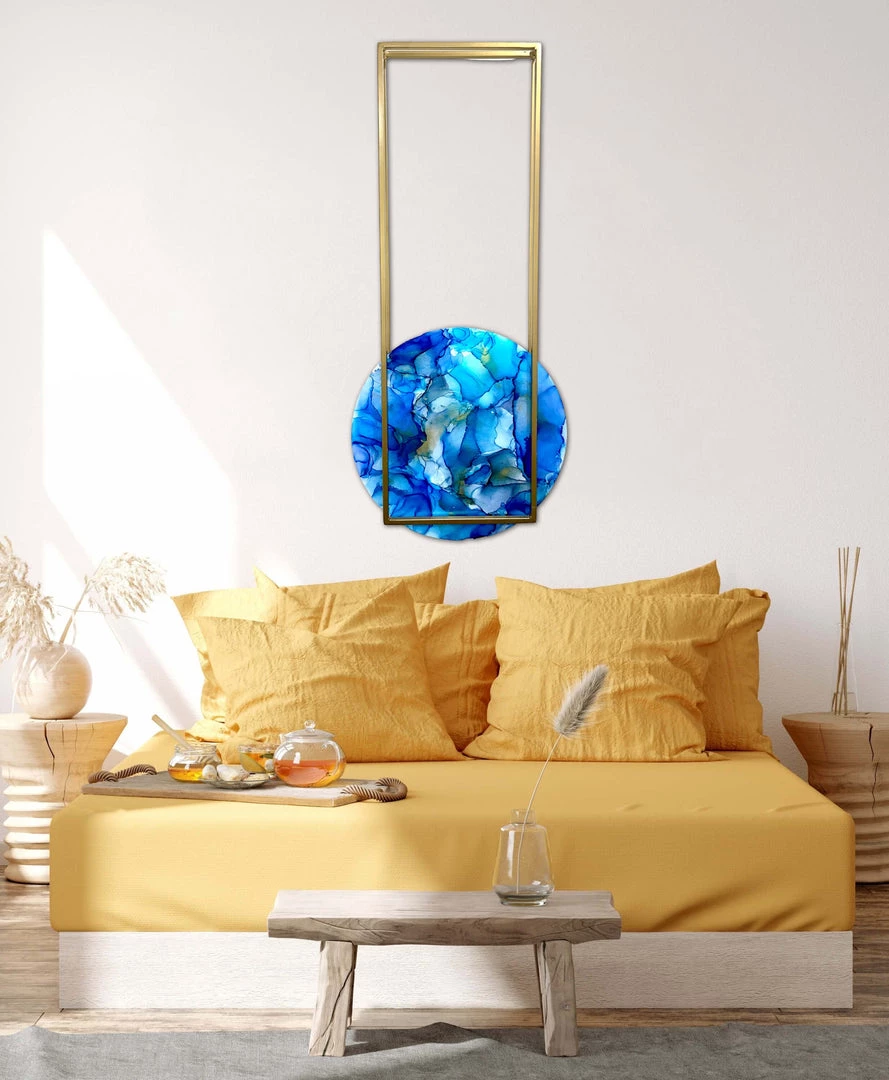 Kelly Gowan Original Art The Heart Of The Ocean - 20"W X 45"H 1 Kelly Gowan Original Art The Heart Of The Ocean - 20"W X 45"H