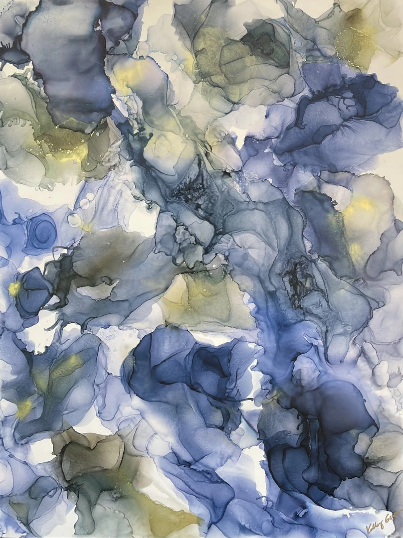 Kelly Gowan Original Art Timeless - 30"W X 40"H 3 Kelly Gowan Original Art Timeless - 30"W X 40"H